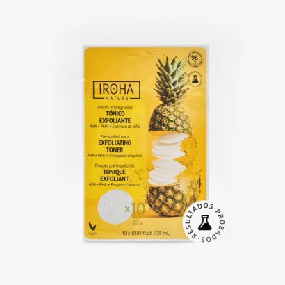 Disques toniques exfoliants et éclaircissants