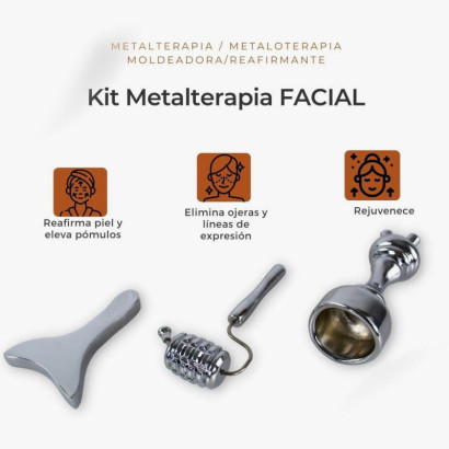 Kit de métalothérapie faciale