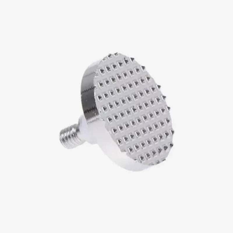 Pointe moletée pour le plasma froid