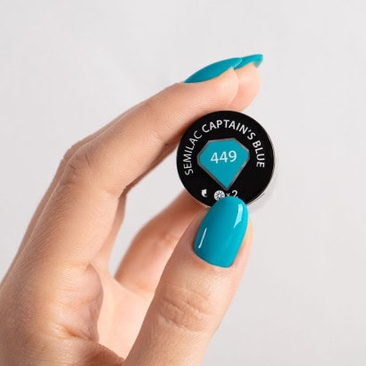 449 - Vernis semipermanent Captain´s Blue