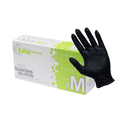 Gants en Nitrile noirs (100...