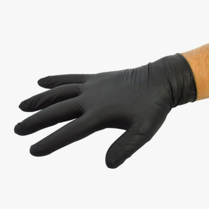 Gants en Nitrile noirs