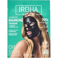 Mascarilla de tejido reequilibrante con carbón