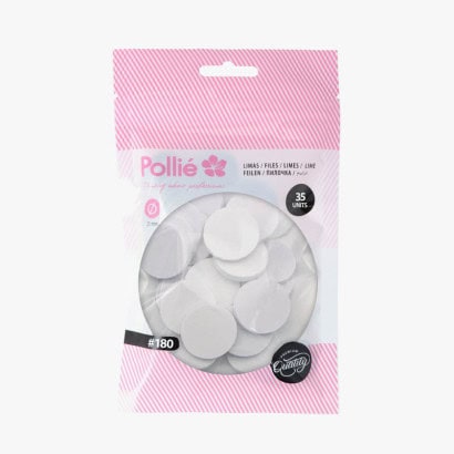 Sachet de 35 limes de 180 pour disque 25mm
