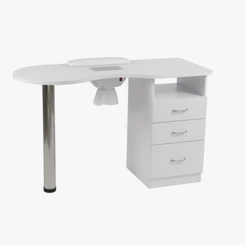 Table de manucure blanche - Digit