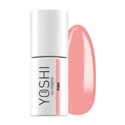 UV VARNISH 004 – PINK - Esmalte híbrido UV/LED, tono rosa lechoso universal, colección French Line