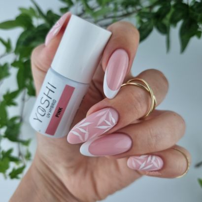 UV VARNISH 004 – PINK - Esmalte híbrido UV/LED, tono rosa lechoso universal, colección French Line