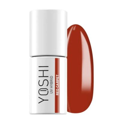 UV VARNISH 204 – RED CARPET - Esmalte híbrido UV/LED, rojo intenso clásico, colección Yacht & Yoyo