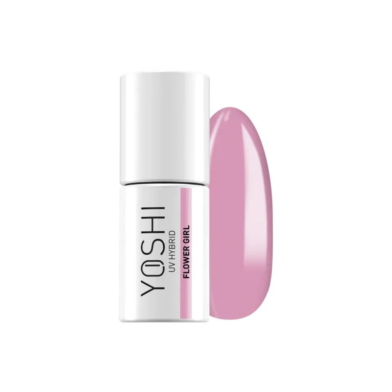 UV VARNISH 213 – FLOWER GIRL - Esmalte híbrido UV/LED, rosa sensual nacarado, colección Wedding Party