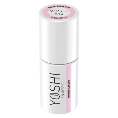 UV VARNISH 214 – BRIDESMAID - Vernis hybride UV/LED, rose joyeux intense, collection Wedding Party