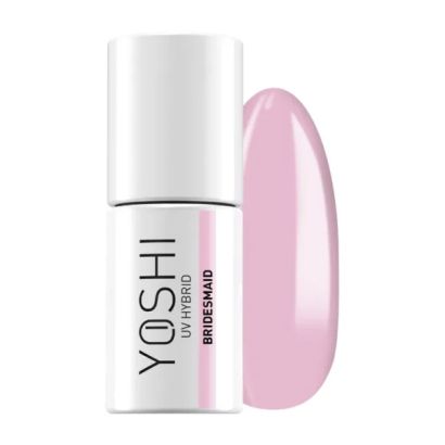 UV VARNISH 214 – BRIDESMAID - Esmalte híbrido UV/LED, rosa alegre intenso, colección Wedding Party