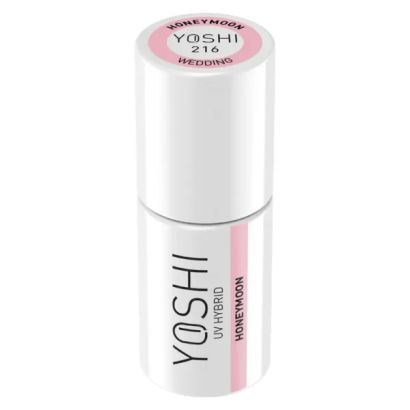 UV VARNISH 216 – HONEYMOON - Vernis hybride UV/LED, rose nude délicat, collection Wedding Party