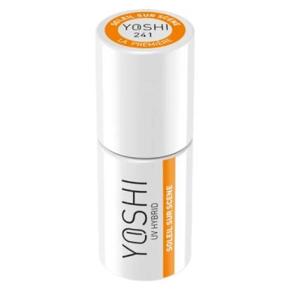 UV VARNISH 241 – SOLEIL SUR SCÈNE - Vernis hybride UV/LED, jaune doré intense, collection La Première