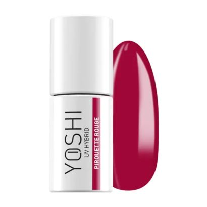 UV VARNISH 242 – PIROUETTE ROUGE - Esmalte híbrido UV/LED, rojo dinámico intenso, colección La Première