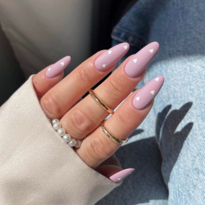 UV VARNISH 244 – SOUS LA POUDRE - Esmalte híbrido UV/LED, violeta lila delicado, colección La Première