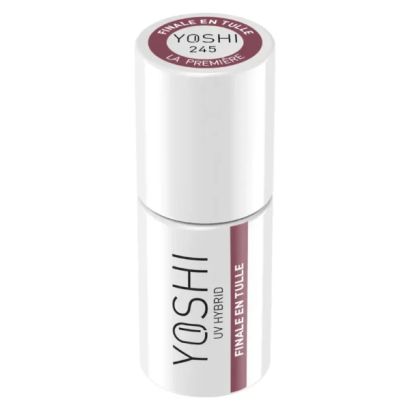 UV VARNISH 245 – FINALE EN TULLE - Esmalte híbrido UV/LED, violeta pastel etéreo, colección La Première