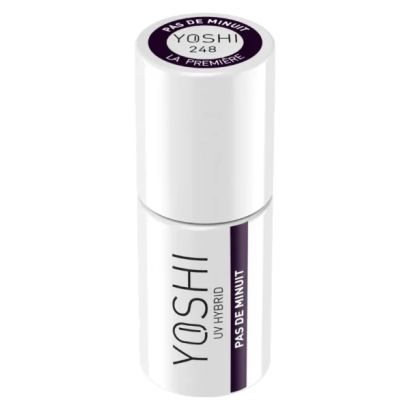 UV VARNISH 248 – PAS DE MINUIT - Esmalte híbrido UV/LED, violeta oscuro profundo, colección La Première