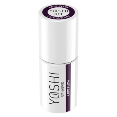 UV VARNISH 311 – LATE PLUM - Esmalte híbrido UV/LED, violeta profundo intenso, colección Late Autumn