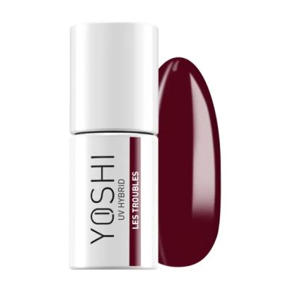 UV VARNISH 502 – LES TROUBLES - Vernis hybride UV/LED, bordeaux foncé mystérieux, collection The Color Is Now