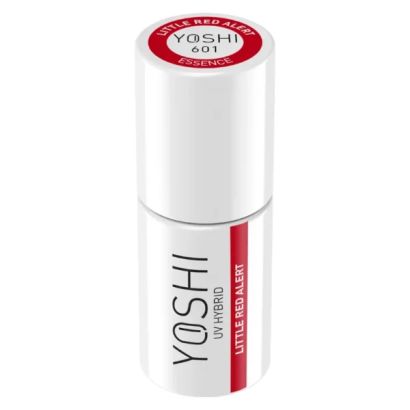 UV VARNISH 601 – LITTLE RED ALERT - Vernis hybride UV/LED, rouge intense classique, collection Essence