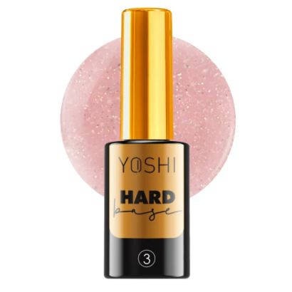 Rubber Base UV No3 10 ml – Base de caucho nude equilibrado (beige-rosa)