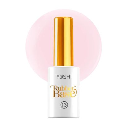 Rubber Base UV No13 10 ml – Base de caucho rosa leche sutil