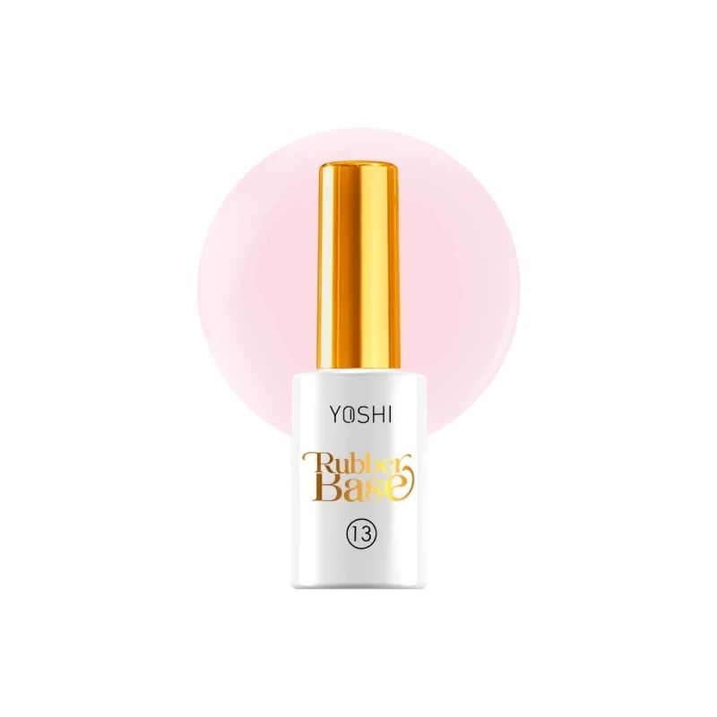 Rubber Base UV No13 10 ml – Base caoutchouc rose lait subtil