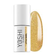 UV VARNISH 622 – LITTLE ANGEL - Esmalte híbrido UV/LED, dorado sutil brillante, colección Holly Holiday