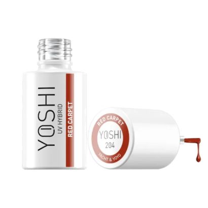 UV VARNISH 204 – RED CARPET - Vernis hybride UV/LED, rouge intense classique, collection Yacht & Yoyo