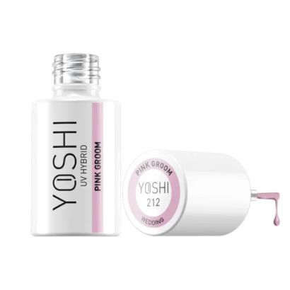 UV VARNISH 212 – PINK GROOM - Vernis hybride UV/LED, rose élégant et chaud, collection Wedding Party