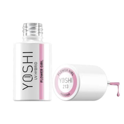 UV VARNISH 213 – FLOWER GIRL - Vernis hybride UV/LED, rose sensuel nacré, collection Wedding Party