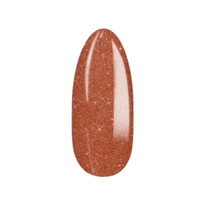 UV VARNISH 623 – FROSTED CRANBERRY - Vernis hybride UV/LED, rose riche scintillant, collection Holly Holiday