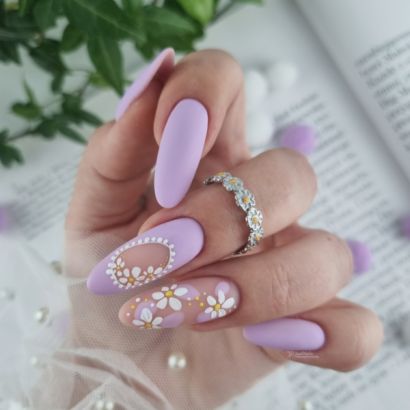 UV LED Lavander Scent 6 ml – 823 – Esmalte híbrido violeta pastel con aroma a lavanda