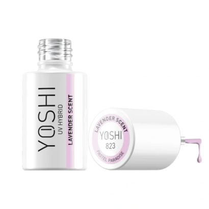 UV LED Lavander Scent 6 ml – 823 – Esmalte híbrido violeta pastel con aroma a lavanda