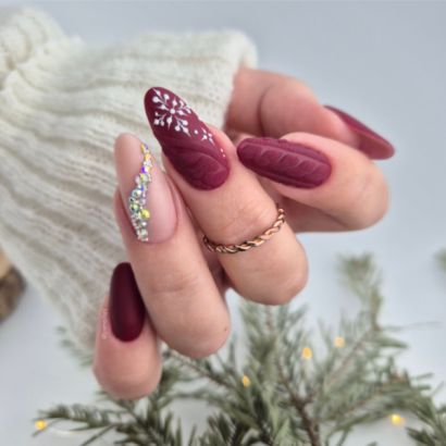 UV LED Crimbo 6 ml – 155 – Esmalte híbrido burdeos profundo