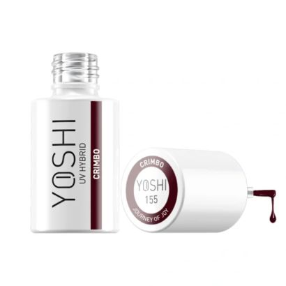 UV LED Crimbo 6 ml – 155 – Esmalte híbrido burdeos profundo