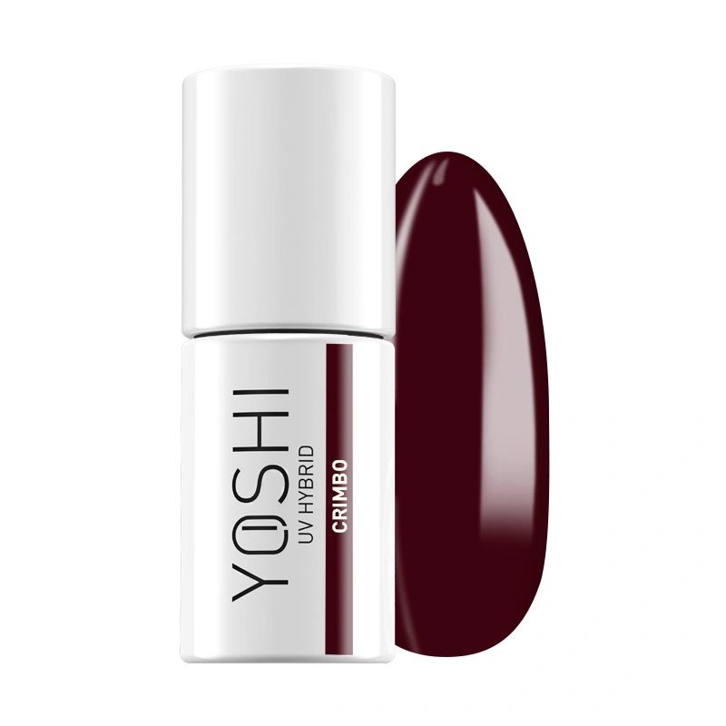 UV LED Crimbo 6 ml – 155 – Esmalte híbrido burdeos profundo