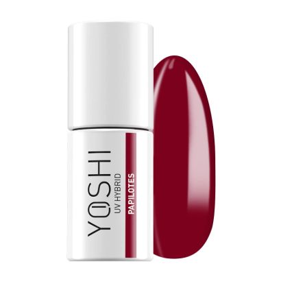UV LED Papilotes 6 ml – 154 – Esmalte híbrido rojo intenso
