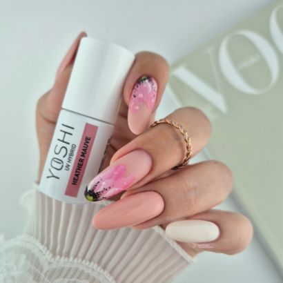 UV LED Heather Mauve 6 ml – 131 – Esmalte híbrido rosa mauve suave