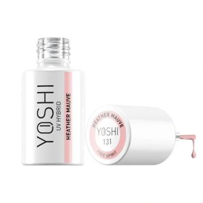 UV LED Heather Mauve 6 ml – 131 – Esmalte híbrido rosa mauve suave