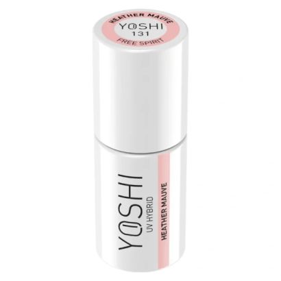 UV LED Heather Mauve 6 ml – 131 – Esmalte híbrido rosa mauve suave
