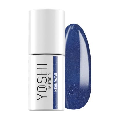 UV LED Neon Wave 6 ml – 017 – Esmalte híbrido azul turquesa neón