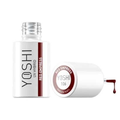 UV Hybrid Red Empress 6 ml – 106 – Esmalte híbrido rojo imperial