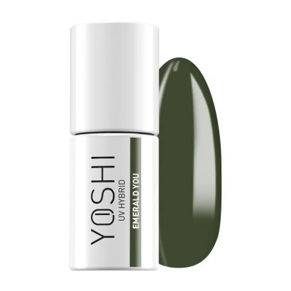 UV Hybrid Emerald You 6 ml – 202 – Vernis hybride vert bouteille élégant