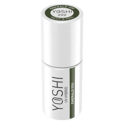 UV Hybrid Emerald You 6 ml – 202 – Vernis hybride vert bouteille élégant