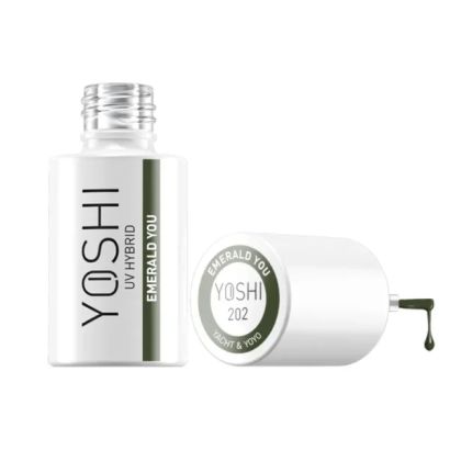 UV Hybrid Emerald You 6 ml – 202 – Vernis hybride vert bouteille élégant