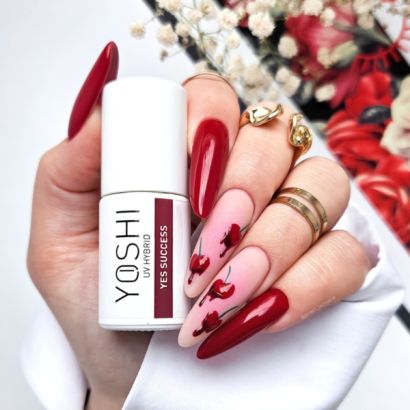 UV Hybrid Yes Success 6 ml – 205 – Esmalte híbrido rojo cálido