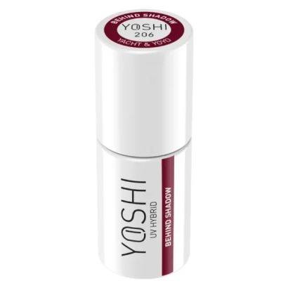 UV Hybrid Behind Shadow 6 ml – 206 – Vernis hybride bordeaux mystérieux