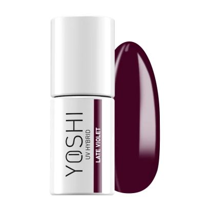 UV Hybrid Late Violet 6 ml – 315 – Esmalte híbrido violeta-bordeaux