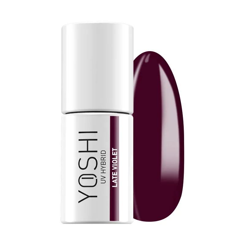 UV Hybrid Late Violet 6 ml – 315 – Esmalte híbrido violeta-bordeaux